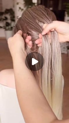 Bun Hairstyle Tutorial, Beauty Makeover, Hair Bun Tutorial, Bun Hairstyle, Hairstyle Tutorial, Plaits, Hair Transformation, Hair Art, Hair Tutorial