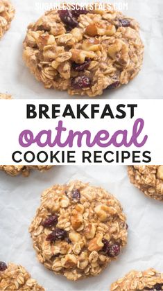 These oatmeal breakfast cookies are perfect for starting your day right! Packed with oats and other healthy ingredients, they're a great option for breakfast recipes or a quick snack recipe. Whether you need a grab-and-go option or a nutritious addition to your breakfast and brunch, these cookies are both satisfying and delicious. A must-try for any healthy breakfast or party snacks.