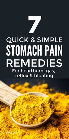 7 quick and simple DIY stomach pain relief remedies to relieve stomach pain from gas and burning. These natural stomach ache and indigestion remedies can stop and get rid of stomach pain fast. #stomachpain #stomachache #indigestion #stomachgas #stomachremedies #diyremedies Gas Remedies, Getting Rid Of Gas, Back Pain Remedies