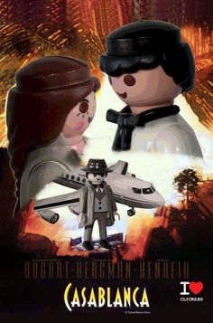 the lego movie poster features two people standing next to each other, with an airplane in the background