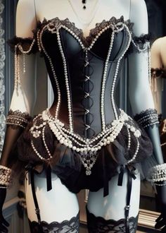 Corset Fashion Outfits, Corset Fashion, Bustiers, Performance Outfit, Stage Outfits