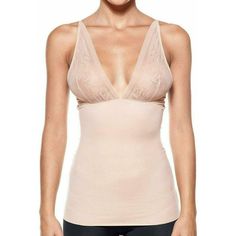 Slimming Top with Sexy Lace in Nude Classic French Style, Big Bra, Loungewear Women, Feeling Good, Stretch Lace, Your Back, Luxury Fabrics, Lace Fabric, Shapewear