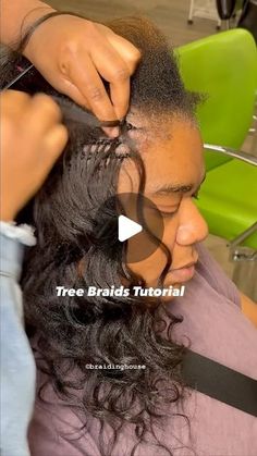 Braids And Box Braids Hairstyles, Braid With Weave In The Back, Free Tress Braids Hairstyles, Braided Roots Curly Ends, Individual Tree Braids Hairstyles, Tree Braids Hairstyles Crochet, Interlock Braids Hairstyles, Latest Braids 2024, Braid Wavy Hairstyles