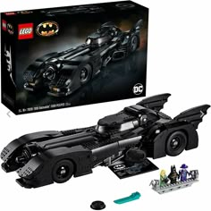 the lego batman batmobile is in its box