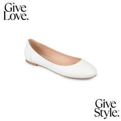 in stock White Ballet Flats, Flats Online, Women's World Cup, White Flats, Journee Collection, Mens Cologne, Baby Clothes Shops, Trendy Plus Size, Womens Flats