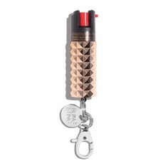 rose gold Studded Pepper Sprays Rose Gold Pink, Metallic Pink, Purse Charms, Black Metallic, Self Defense, Silver Roses, Silver Rose Gold, Canisters, Ultra Violet