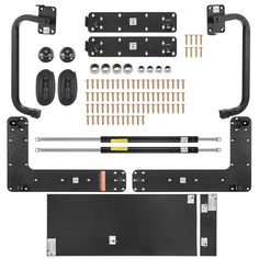 the front and rear door hardware kit is shown