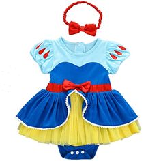 PRICES MAY VARY. New style little girls princess dress.a good choice for birthday party theme such as snow white ,cinderella ,mermaid Ariel ,moana costume,a real princess your baby will be. Delicately detailed princess ballet dance costumes with exquisite designs, With soft breathable fabric, the perfect stretch and quality craftsmanship, your little one will in very comfort. Beautiful headband with ruffle tutu skirt.Toddler Baby Girls Princess Costume Halloween Fairy Tale Fancy Dress Up Birthda Halloween Tutu Dress, Christmas Dress Up, Princess Halloween Costume, Halloween Tutu, Disney Princess Snow White, Christmas Romper, Halloween Fairy, Fancy Dress Up, Princess Dress Up