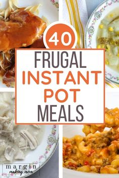 the top ten frugal instant pot meals