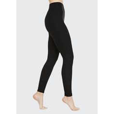 Commando ribbed microfiber control leggings. High-rise, no-yoke style waist slims stomach. Tapered legs. Skinny fit; lifts and smoothes. Straight hems. Nylon/spandex. Made in USA of Italian materials. Compressive High-cut Leg Elastane Legwear, Compressive Solid Elastane Hosiery, Compressive Elastane Hosiery, Sleek Compression Solid Bottoms, Compressive Elastane Tights, Sleek Smoothing Elastane Tights, Compression Full-length Elastane Leggings, High-cut Smoothing Elastane Leggings, Seamless Compressive Elastane Leggings