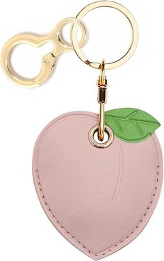 Leather AirTag Keychain Case - Durable Protective Holder with Style - Abbycart Airtag Keychain, Keychain Holder, Apple Airtag, Surf Accessories, Passport Wallet, Cute Fruit, Metal Ring, Leather Keychain, Everyday Items