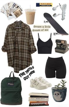 Summer Collage Outfit, Summer Emo Fits, 90s Grunge Outfits Summer, Grunge Workout Outfits, Hobo Aesthetic Outfit, Nobody Is Gonna See Me Outfit, Earth Grunge Outfits, Grunge Outfits For Summer, Medium Size Outfits