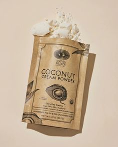 Anima Mundi COCONUT CREAM | Dairy Free Creamer Vegan 101, Dairy Free Creamer, Coconut Creamer, Coconut Meat, Protein Metabolism, Coffee Box, Raw Coconut, Heart Function, Healthy Heart