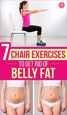 7 Chair Exercises To Get Rid Of Belly Fat : Perform this set of simple, but powerful fat-shredding chair exercises recommended by fitness experts, and watch as your happy little Buddha belly transforms into the gut of a lean, mean machine. #fitness #bellyfat #exercises #chairexercises Little Buddha, Fitness Experts, Burn Belly Fat, Stubborn Belly Fat, Lose Belly, Healthy Weight, Lose Belly Fat