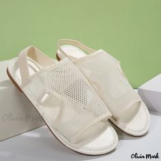 Olivia Mark - Casual Breathable Flat Mesh Sandals for Summer Mens Beach Shoes, Flat Shoes For Women, Mens Tops Fashion, Oxford Boots, Men Beach, Casual Watches, Beach Shoes, Ladies Tops Fashion, Sandals Summer