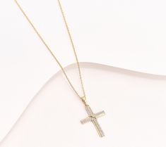 May your faith be strong and your diamonds sparkly! This pretty diamond cross necklace is a thoughtful gift for your faithful friend. From Affinity® Diamond Jewelry. Diamond Cross Necklace, Colorless Diamond, Diamond Cross, Be Strong, Cross Designs, Diamond Clarity, Colored Diamonds, Diamond Jewelry, Thoughtful Gifts