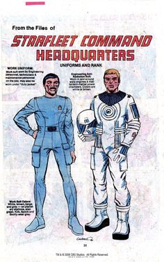 an old comic book with two men in space suits