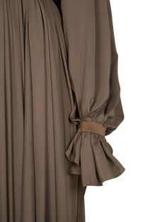 Asymmetrical draped panels Balenciaga Women, Drape Panel, Tech Lighting, V Neck Dress, Balenciaga, Neck Dress, V Neck