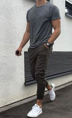 Moda Casual Chic, Kemeja Lelaki, College Guys, Tee Shorts, Short Men Fashion