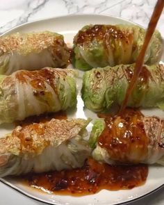 Napa Cabbage Rolls, Resep Diet, Brick Oven, Cabbage Leaves, Makanan Diet, Cabbage Rolls