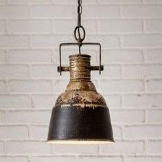 Industrial Pendant Light Diy Industrial Lighting, Farmhouse Style Lighting, Vintage Industrial Decor, Lighting Plan, Industrial Light Fixtures, Metal Pendant Light, Brass Pendant Light, Industrial Pendant Lights, Industrial Pendant