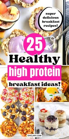 25 healthy high protein breakfast ideas