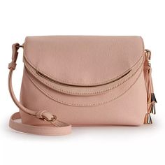 Carry your essentials in style with this LC Lauren Conrad Blair crossbody bag. Nude Pink, Lc Lauren Conrad, Lauren Conrad, Dusty Pink, Fashion Handbags, Handbag Accessories, Purses Crossbody, In Style, 3 D