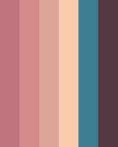 an image of the color palette in shades of pink and blue