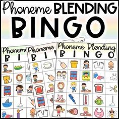 the printable phoneme blending game for children to play on their phones and other electronic devices