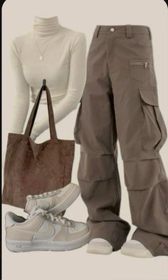 Cargo Pants Outfit, Outfit Inspo Casual, Trendy Outfits For Teens, Everyday Fashion Outfits, Easy Trendy Outfits, Cute Everyday Outfits, Really Cute Outfits, Fashion Aesthetic, Casual Style Outfits