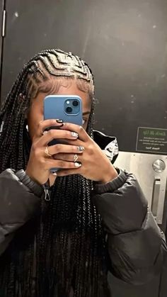 Small Fulani Braids, Quick Natural Hair Styles, Edges Hair, Mode Zara, Cute Box Braids Hairstyles, Quick Braided Hairstyles