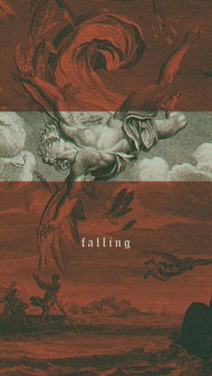 the cover art for falling, with an image of a woman floating on her back