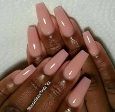 Girls Nail Designs, Milky Nails, Manicure Gel, Pink Nail, Pink Acrylic Nails, Girls Nails