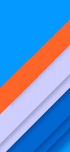 an orange, white and blue background is shown in this image with the text on it