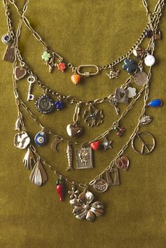 Maxamillion Charm Necklace Whimsigoth Jewelry, Eclectic Accessories, Eclectic Necklace, Necklace With Charms, Silver Charm Necklace, January 2025, Assemblage Necklace, Button Necklace, Hard Metal