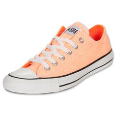 Unisex Converse Chuck Taylor Ox Casual Shoes Peach Converse, Boty Converse, Orange Converse, Cute Converse, Basket Style, Converse Sneakers, Dream Shoes, Shoe Obsession, Womens Converse