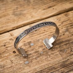 Stainless Steel Elder Futhark Rune Bracelet-Viking Bracelet-Norse Spirit Nordic Ring, Viking Jewellery, Viking Metal, Elder Futhark Runes, Norse Jewelry, Futhark Runes, Viking Pendant, Elder Futhark, Viking Bracelet