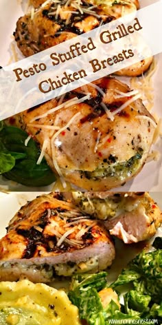 Stuffed Chicken On The Grill, Stuffed Grilled Chicken Breast Recipes, Stuffed Grilled Chicken Recipes, Smoked Stuffed Chicken Breast, Stuffed Pesto Chicken, Grilled Chicken With Pesto, Pesto Stuffed Chicken Breast, Grilled Stuffed Chicken Breast, Italian Chicken Breast Recipes