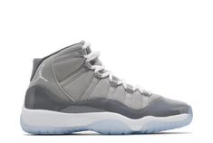 the air jordan xi is available in grey and light blue for $ 599 00