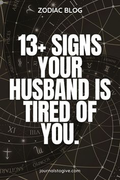 13+ signs your husband is tired of you. This is how you will know he had enough of you, and here is how to fix the relationship. Emotional Detachment, Zodiac Journal, Ending A Relationship, Virgo And Libra, Rocky Road, Trust Issues, Taurus And Gemini, Had Enough, A Hill