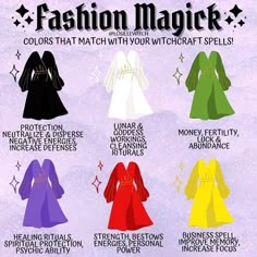 Color Magic Witchcraft, Witchcraft Makeup, Glamour Magick, Tarot Significado, Witch Vibes