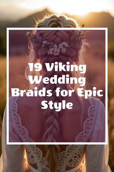 Did you know that Viking wedding braids can transform your bridal look into a legendary masterpiece? Explore these stunning braid ideas inspired by Norse traditions! Discover how to incorporate Nordic charm and ancient warrior elegance into your special day. From intricate fishtails to elegant knotwork, step up your hair game with these timeless styles. Unleash your inner shieldmaiden with wedding braid inspiration that'll leave a lasting impression! Braided Updos For Long Hair Wedding, Viking Hair Half Up Half Down, Nordic Wedding Hairstyles, Medieval Wedding Hairstyles, Mohawk Bridal Hairstyles, Braided Hair Styles For Wedding, Half Up Half Down Wedding Hair Braids, Long Braid Wedding Hair, Norse Viking Wedding Ideas