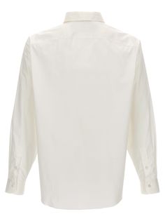 Cotton shirt with pleated plastron, button closure, long cuffed sleeves. Composition: 100% cotton Gucci Formal Button-up Blouse, Gucci Button-up Blouse For Formal Occasions, Fitted Gucci Blouse For Fall, Gucci Collared Blouse For Formal Occasions, Gucci Collared Cotton Tops, Classic Gucci Cotton Shirt, Gucci Cotton Shirt For Work, Elegant Gucci Button-up Blouse, Gucci Formal Collared Blouse