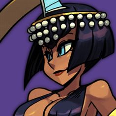 Skullgirls Pfp, Eliza Skullgirls, Skullgirls Icons, Skull Girls, All Art, Umbrella, Media, Drawings, Anime