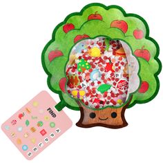 an image of a tree with candy on it