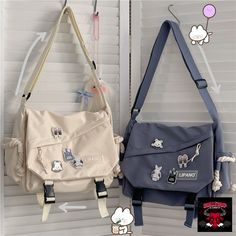 Postman Bag, Tas Bahu, Japanese Harajuku, Laptop Tote, Student Bag, Woman Bags Handbags, Libya, Cute Bags