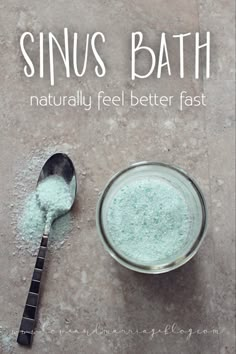 Sinus Relief, Sinus Congestion, Homemade Bath, Homemade Bath Products, Bath Soak, Epsom Salt, Diy Health, Lotion Bars