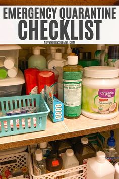 How to stock a working prepper pantry, with ideas for food and household supplies, ways to stockpile on a budget, easy ways to organize and store food, recipes for meals, and a free printable checklist. #adventuresofmel #prepperpantry #pantry #stockpile #foodstorage #checklist #pantrychecklist #workingpantry Prepper Closet, Pantry Stockpile, Pantry List, Ideas For Food, Emergency Prepardness