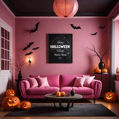 Spook up your home with these easy and affordable DIY Halloween decorations! 🎃👻 #DIYHalloween #HalloweenDecor #HalloweenDIY #DIYDecor #HalloweenCrafts #DIYProjects #HalloweenInspo #HalloweenIdeas #DIYHomeDecor" Halloween Interior, Decorations For Halloween, Halloween News, Halloween Deco, Halloween Celebration, New Theme