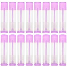 Description These compact and refillable Lip Gloss Tubes can be used to hold your homemade lipstick or lip balm. They can meet your makeup needs anytime, anywhere, so you are always beautiful and charming. The weight is easy to carry and does not take up space. Features - Color: Purple -Material:PP - Size: 6.50X1.60X1.60cm/2.55X0.63X0.63in -The practical lipstick empty tubes can be used for DIY, bring huge convenience to daily life. -Small, lightweight, perfect and wonderful for travel, and conv Homemade Lipstick, Diy Storage Containers, Lipgloss Tubes, Lipstick Container, How To Make Lipstick, Lip Balm Containers, Diy Lipstick, Travel Bottle Set, Soap Pump Dispenser